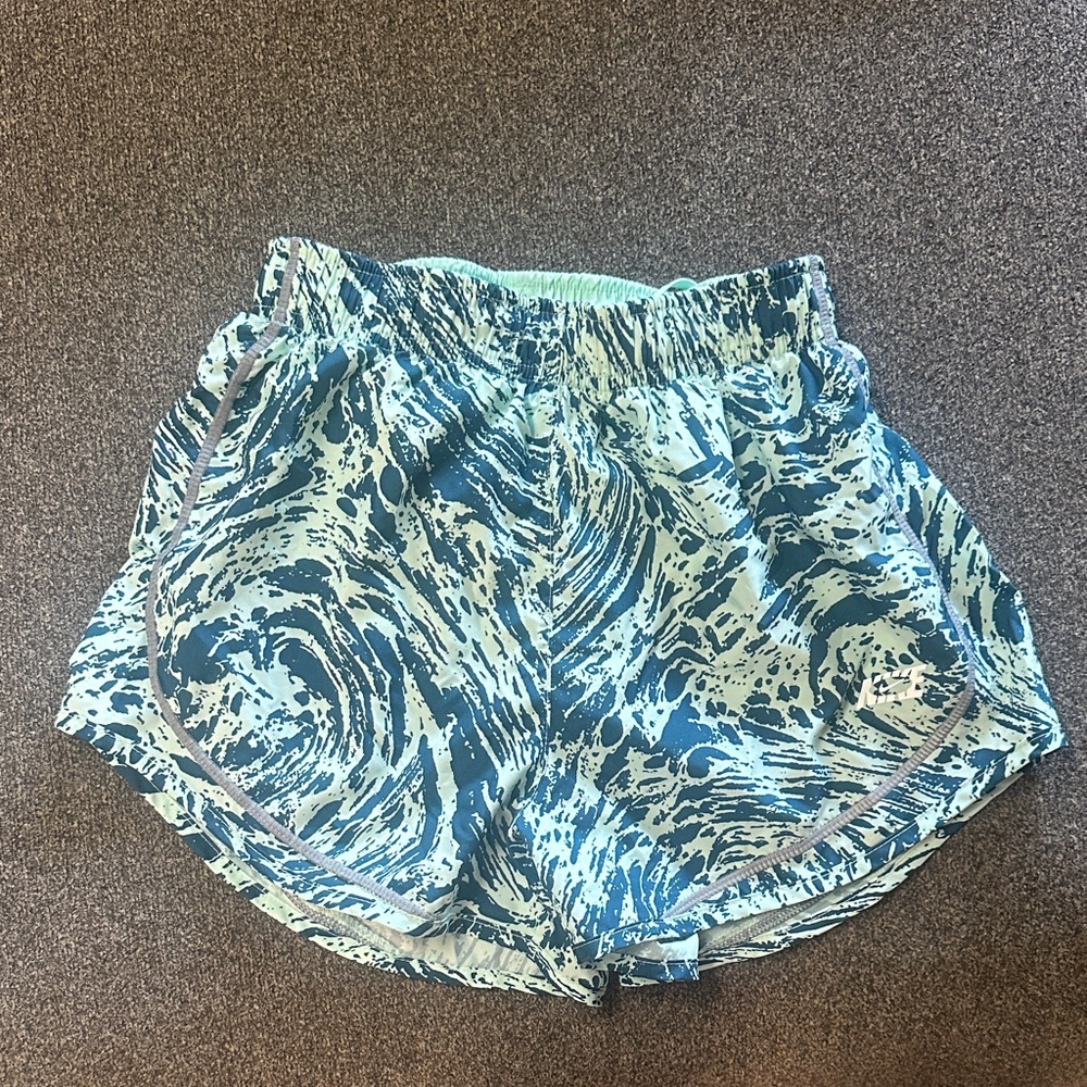 Nike Kids Blue Patterned Shorts